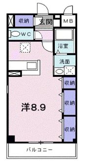 ベハークリッヒハイムⅡの間取り画像
