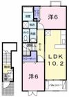 EvergreenⅧの間取り画像