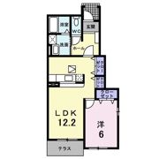 コントラーダBの間取り画像
