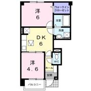 ニューヴィレッジAの間取り画像