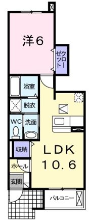 メリ－ハウスの間取り画像