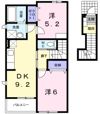 プラージュ Aの間取り画像