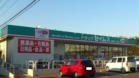 近くのドラッグセイムス中宗岡１丁目店まで500m（徒歩7分）