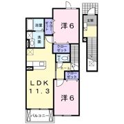 ミーツハオスⅠの間取り画像