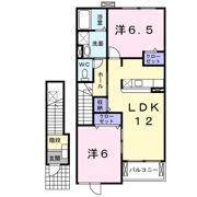 ミーツハオスⅢの間取り画像