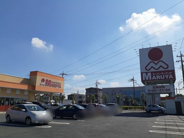 近くのマルヤ南栗橋店まで1,000m(徒歩13分)