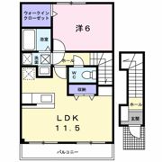 クレメントの間取り画像