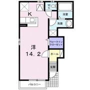 フォンテーヌⅡの間取り画像