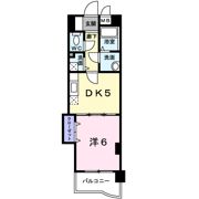 ホークシティ駅南の間取り画像