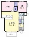 フリッシュⅠの間取り画像