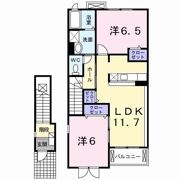 エスペランスAの間取り画像