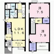 K・ビレッジ Ⅱの間取り画像