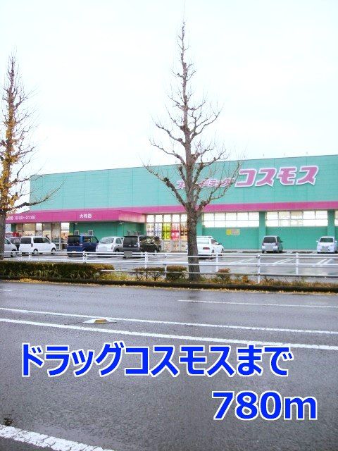近くのドラッグストアまで780m（徒歩10分）