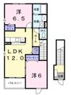 アルソーレ Bの間取り画像
