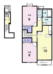 アルハンブラ一番館の間取り画像