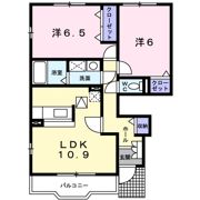 エアリーヒル21 Aの間取り画像