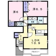エアリーヒル21 Aの間取り画像