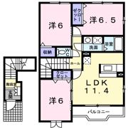エアリーヒル21 Aの間取り画像