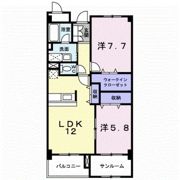 シャトー グラースの間取り画像