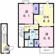デュオの間取り画像