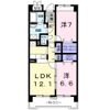 エスポ三池の間取り画像