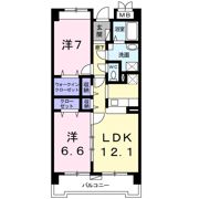 エスポ三池の間取り画像