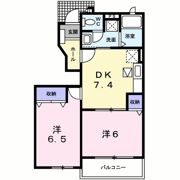 コンフォ－トSの間取り画像