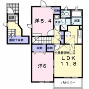 コンフォ－トSの間取り画像