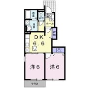 メルベーユ小佐井 Aの間取り画像