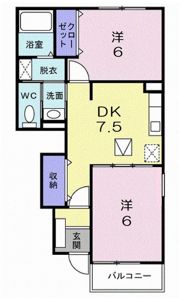 ヴィラ・ノースポールの間取り画像