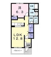 シードパレスの間取り画像