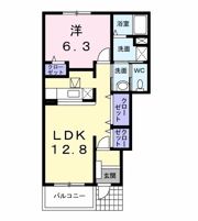 シードパレスの間取り画像