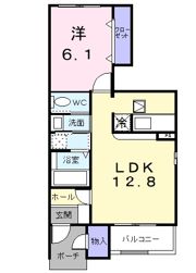 popolare豊国Aの間取り画像