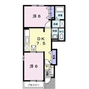 恵比寿Ⅱの間取り画像