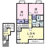 グランオーヴの間取り画像