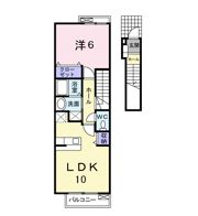 Live有泉Cの間取り画像