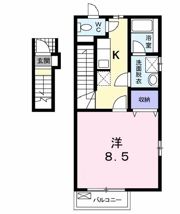 オーク フラッツの間取り画像