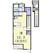 アイエスAの間取り画像