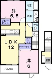 サウスレイクマーサ壱番館 Ⅱの間取り画像