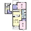 フルールの間取り画像