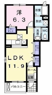 ヴァンシエルスクエアの間取り画像
