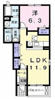 ヴァンシエルスクエアの間取り画像