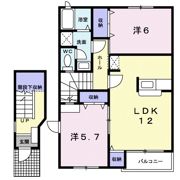 サンジュヒルBの間取り画像