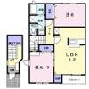 サンジュヒルBの間取り画像