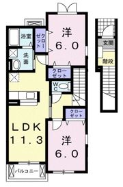 ミルトの間取り画像