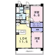 Y’sシャングリーラの間取り画像