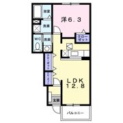 ハイビレッジAの間取り画像