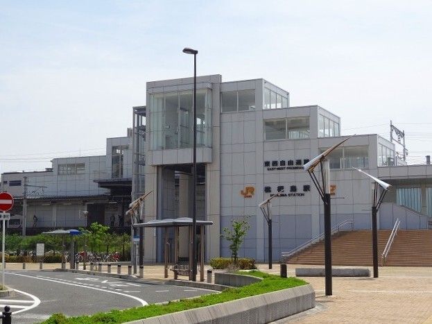 近くのJR枇杷島駅まで1,400m（徒歩18分）