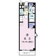 カーサプラシードMの間取り画像