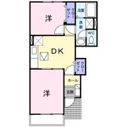 グリーンヒルズ姶良Dの間取り画像